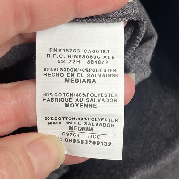 Hanes Womens Med Jersey Shorts w Pockets Drawstring Super Soft 7" Inseam Gray - Picture 3 of 4